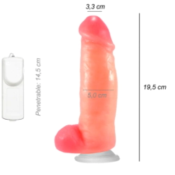 Dildo Consolador Realista Chase Hunter Ventosa Vibrador