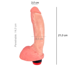 Dildo Consolador Realista Jeff Stryker Vibrador