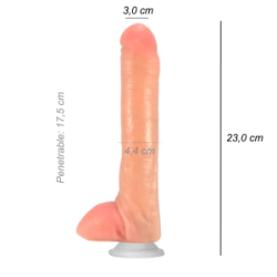 Dildo Consolador Realista Kevin Dean Ventosa