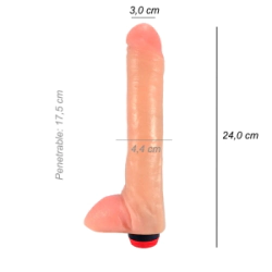 Dildo Consolador Realista Kevin Dean Vibrador