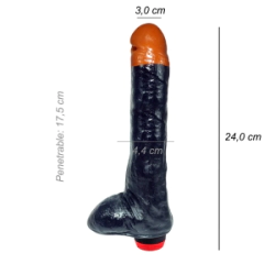 Dildo Consolador Realista Kevin Dean Vibrador