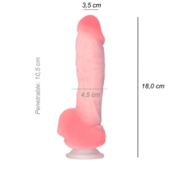 Dildo Consolador Realista Kong Cyber Skin