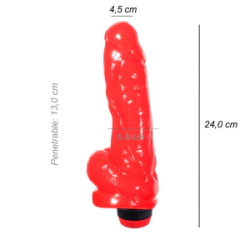Dildo Consolador Realista Kong Grande Vibrador