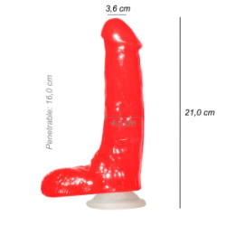 Dildo Consolador Realista Peter Nort Ventosa