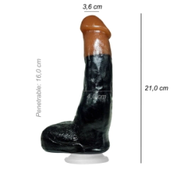 Dildo Consolador Realista Peter Nort Ventosa