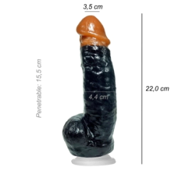 Dildo Consolador Realista Tom Chase Ventosa