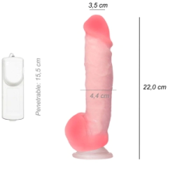 Dildo Consolador Realista Tom Chase Cyber Skin Ventosa Vibrador