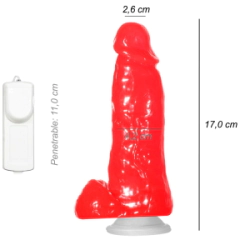 Dildo Consolador Realista Mini Kong Ventosa Vibrador