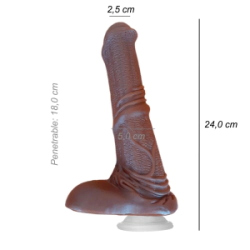 Dildo Consolador Realista Pene Caballo