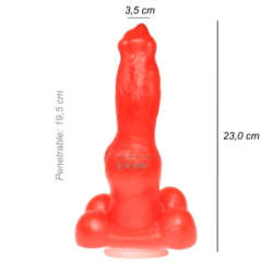 Dildo Consolador Realista Pene Perro