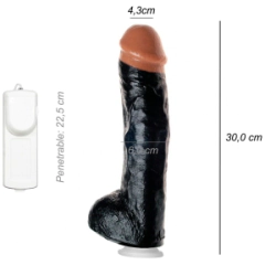 Dildo Consolador Realista Bam Xl Ventosa Vibrador