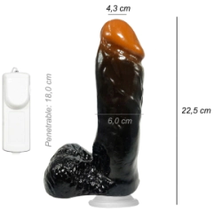 Dildo Consolador Realista Comando Xl Ventosa Vibrador